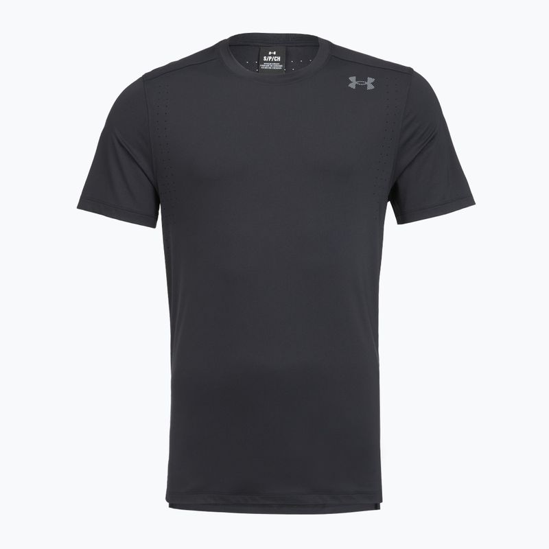 Pánské běžecké tričko Under Armour Velociti Pro black/black/metallic silver