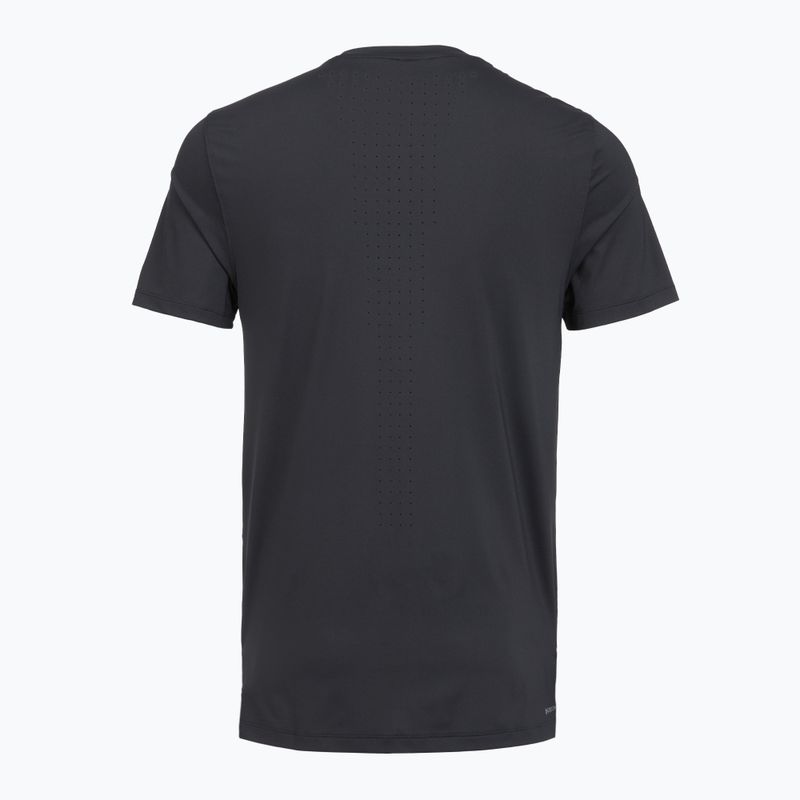 Pánské běžecké tričko Under Armour Velociti Pro black/black/metallic silver 2