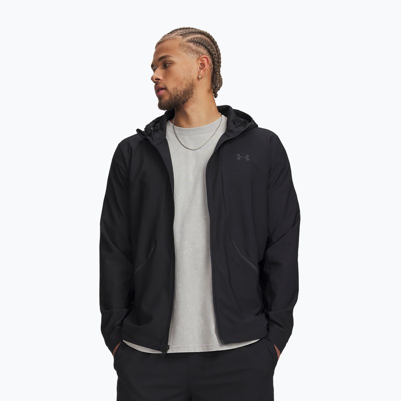 Pánská bunda Under Armour Unstoppable Woven Jacket black/black