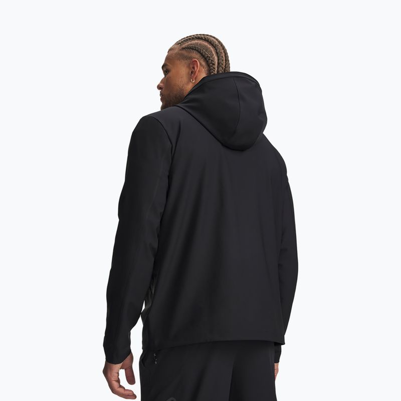 Pánská bunda Under Armour Unstoppable Woven Jacket black/black 2