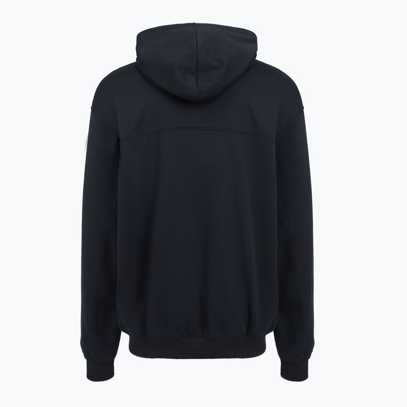 Pánská mikina Under Armour Rival LW Graphic Hoodie black/black 5