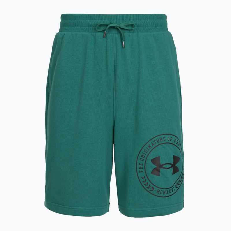 Pánské tréninkové šortky Under Armour Rival LW Graphic rack green/black 5