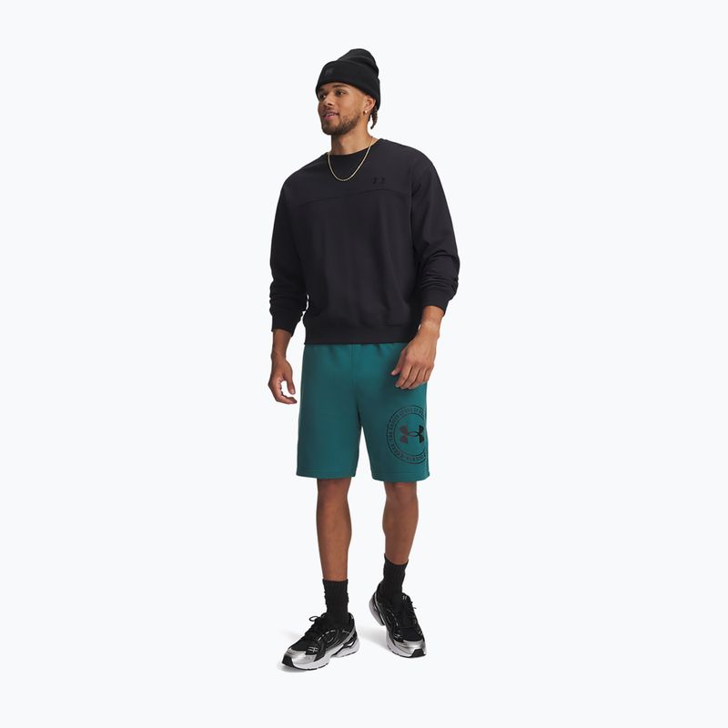 Pánské tréninkové šortky Under Armour Rival LW Graphic rack green/black 2
