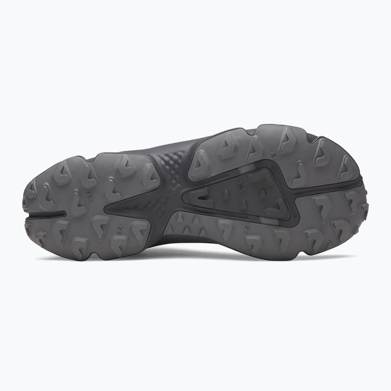 Pánské trekové boty Under Armour Charged Expanse Mid LTHR WP Black/Anthracite/Bayou 4