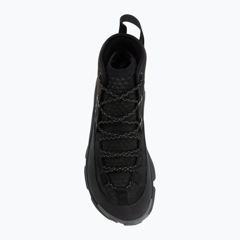 Pánské trekové boty Under Armour Charged Expanse Mid LTHR WP Black/Anthracite/Bayou 5
