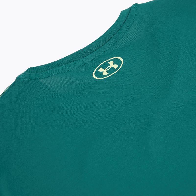 Pánské tréninkové tričko Under Armour Tech Taping rack green/fade green 7