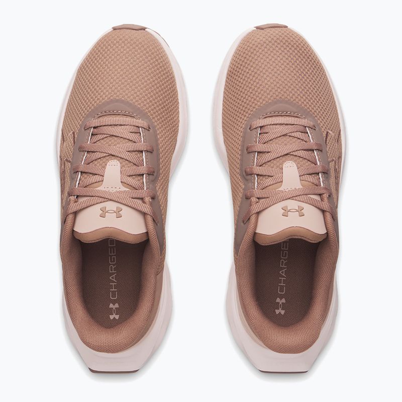 Dámské běžecké boty Under Armour Ascend BL deep almond/apex pink/deep almond 3