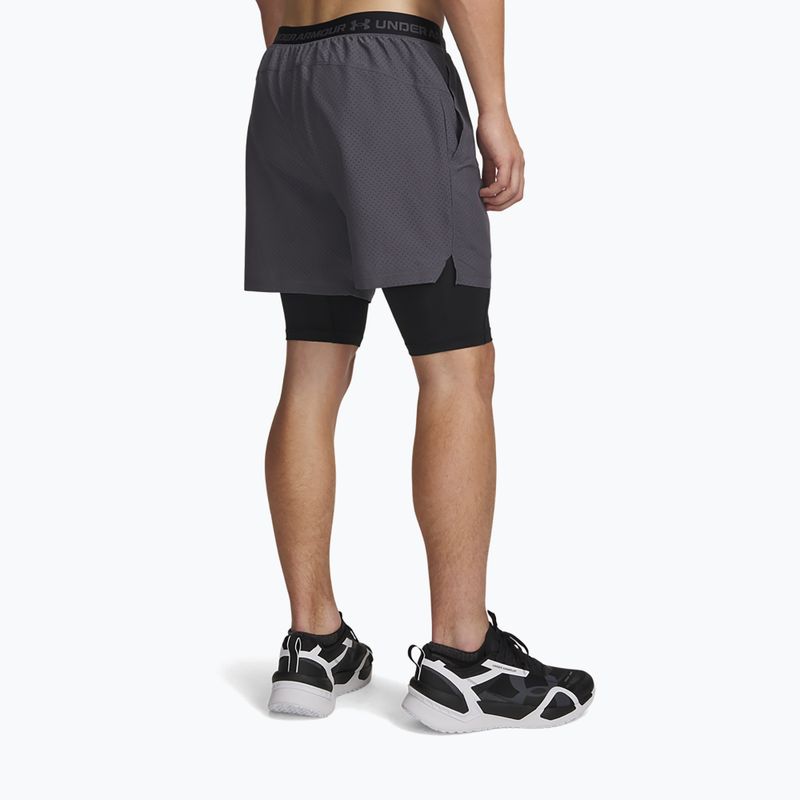 Pánské tréninkové šortky Under Armour Vanish Woven 2.0 2IN1 Shorts castlerock/black 3