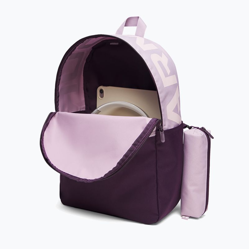 Městský batoh Under Armour Essential Printed Backpack mauve pink/purple echo/white 3