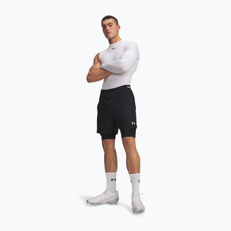 Pánské tréninkové šortky Under Armour Vanish Woven 2.0 2IN1 Shorts black/white 2