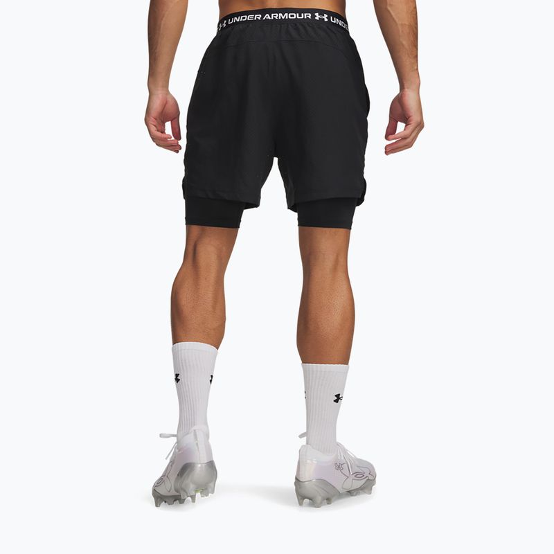 Pánské tréninkové šortky Under Armour Vanish Woven 2.0 2IN1 Shorts black/white 3