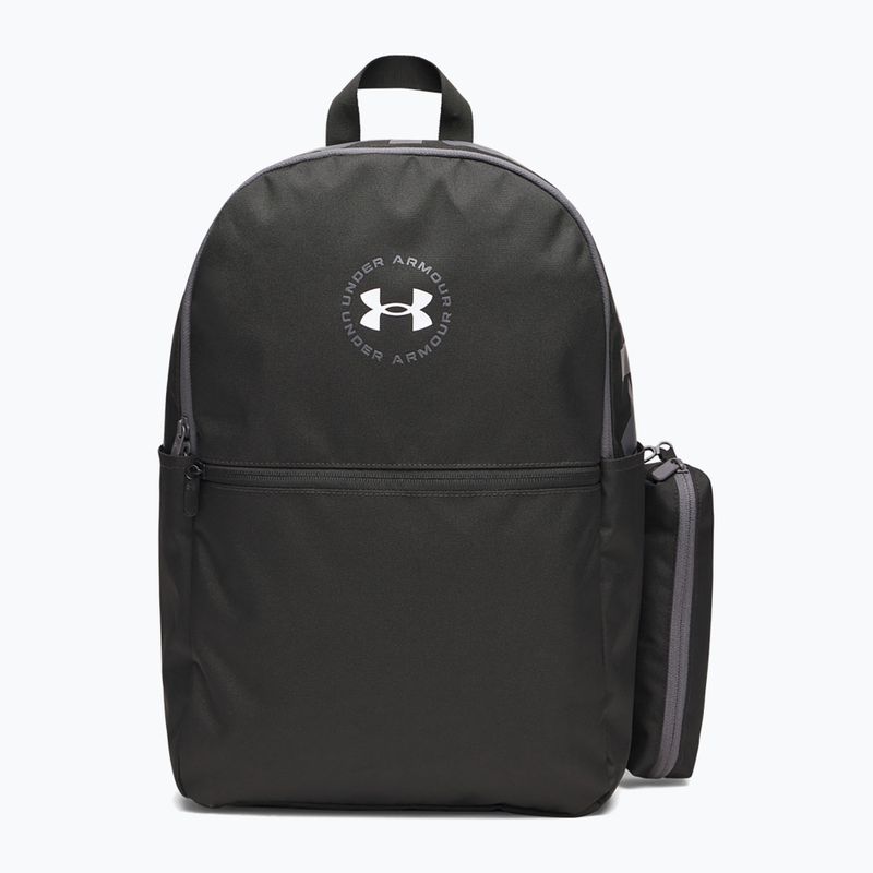 Městský batoh Under Armour Essential Printed Backpack black/black/castlerock