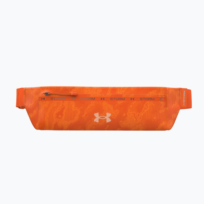 Běžecký pás Under Armour Launch Run Belt outrageous orange/silver reflective