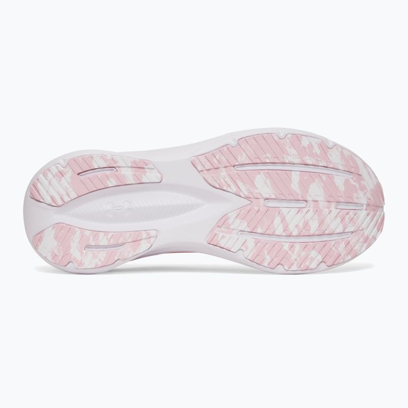 Dámské běžecké boty Under Armour Chase prime pink/metallic silver/white 4