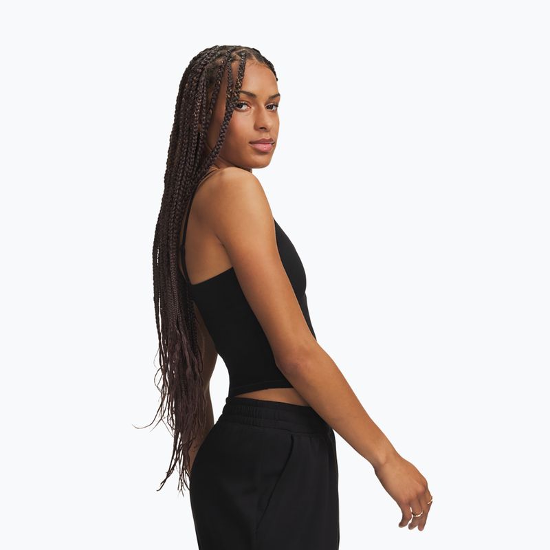 Dámské tréninkové tričko Under Armour Meridian Support Tank ultimate black/ultimate black 3
