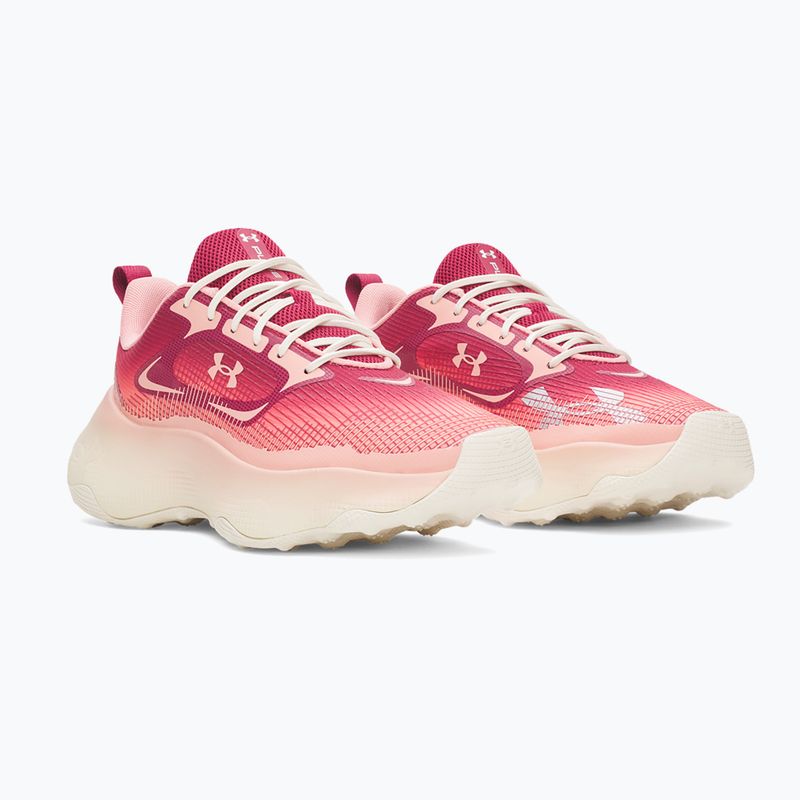 Dámské tréninkové boty Under Armour Pulse claret/posh pink/posh pink 2