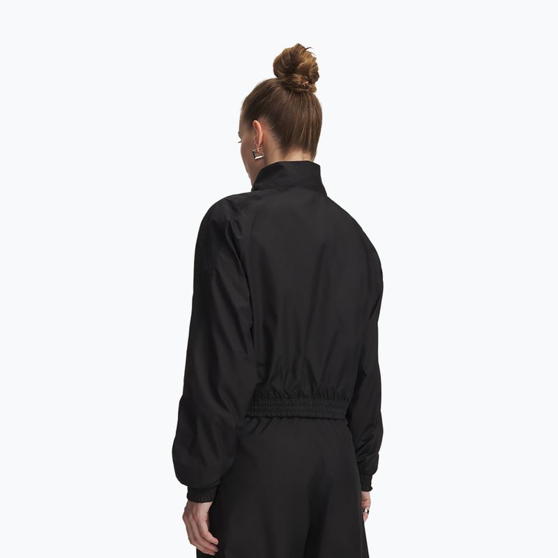 Dámská tréninková bunda Under Armour Rival Woven Jacket ultimate black/white 2
