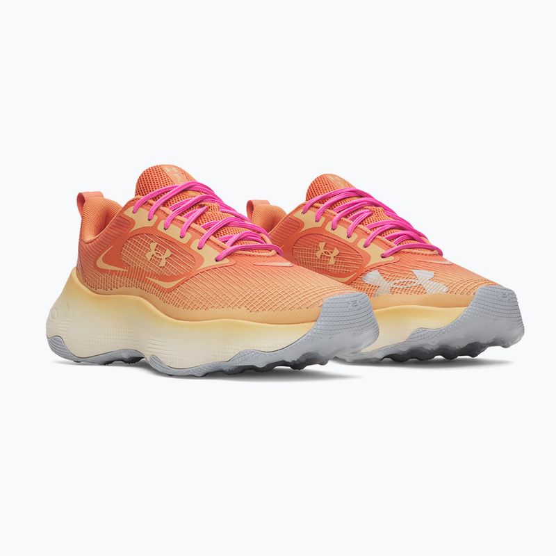 Dámské tréninkové boty Under Armour Pulse dusty coral/terra gold/terra gold 2