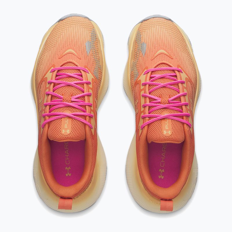 Dámské tréninkové boty Under Armour Pulse dusty coral/terra gold/terra gold 3