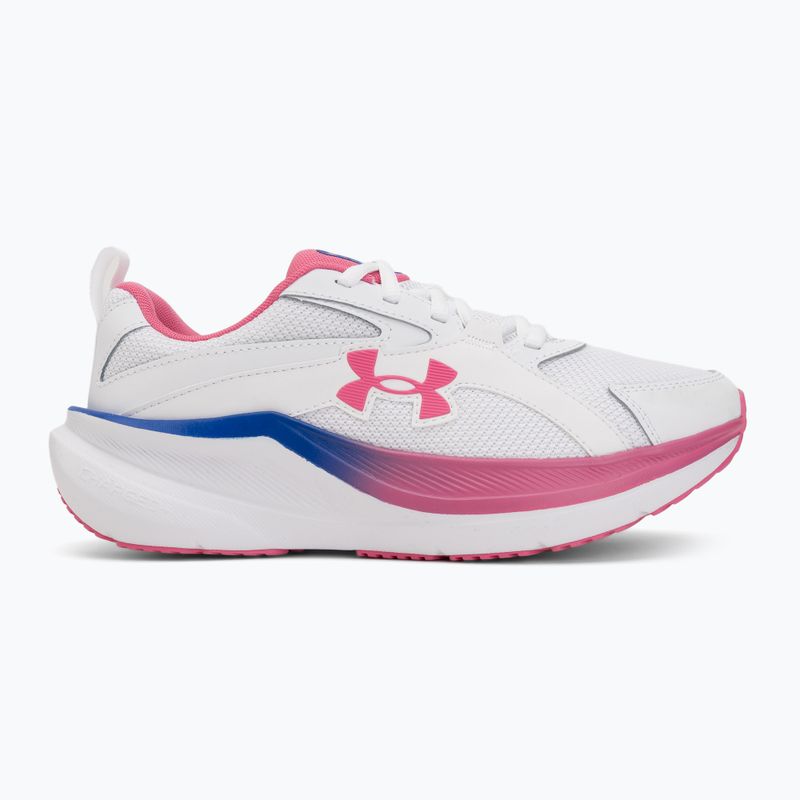 Dámské běžecké boty Under Armour Assert 11 white/pink frenzy/pink frenzy 2