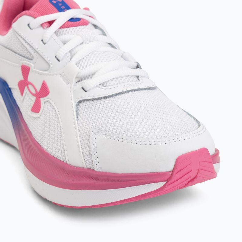 Dámské běžecké boty Under Armour Assert 11 white/pink frenzy/pink frenzy 7