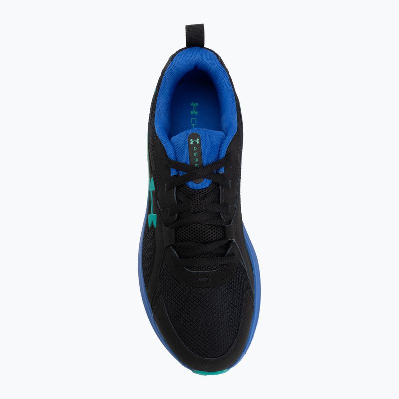 Pánské běžecké boty Under Armour Assert 11 black/team royal/geode green 5