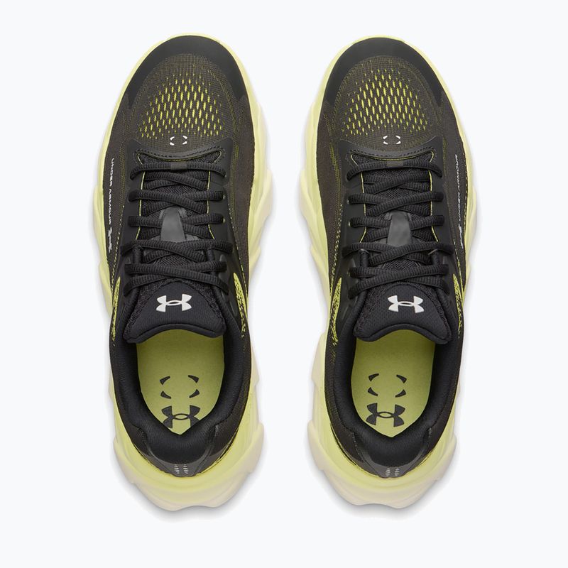 Pánské běžecké boty Under Armour Halo Runner 2 Ultimate Black/Sonic Yellow/Metallic Silver 3