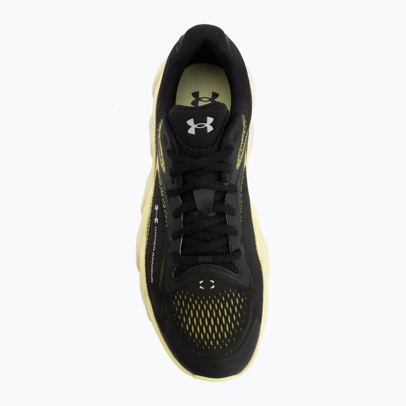 Pánské běžecké boty Under Armour Halo Runner 2 Ultimate Black/Sonic Yellow/Metallic Silver 5