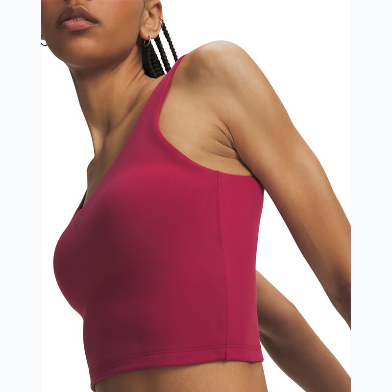 Dámské tréninkové tričko Under Armour Motion Tank claret/ox blood 3