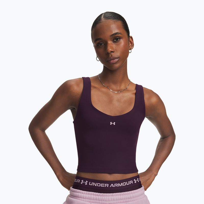 Dámské tréninkové tričko Under Armour Motion Tank purple echo/mauve pink