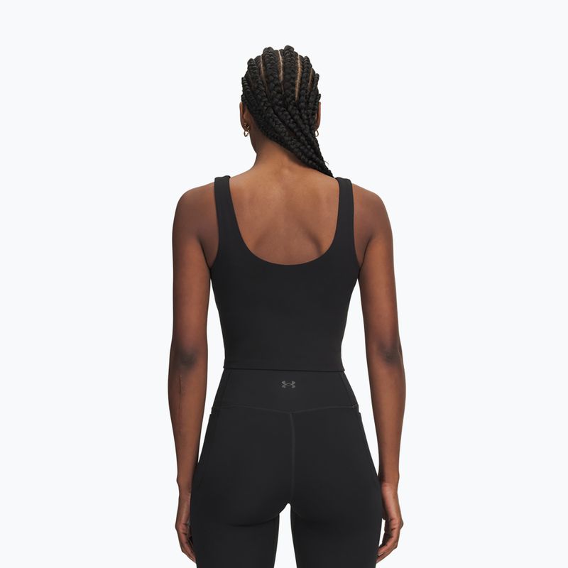 Dámské tréninkové tričko Under Armour Motion Tank ultimate black/white 2