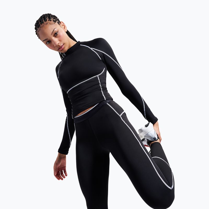 Dámské tréninkové legíny Under Armour ColdGear Elite Leggings ultimate black/reflective 5