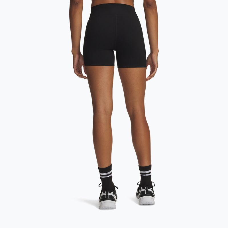Dámské tréninkové šortky Under Armour Motion Middy ultimate black/white 3