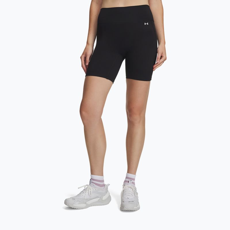 Dámské tréninkové šortky Under Armour Motion Bike Shorts ultimate black/white