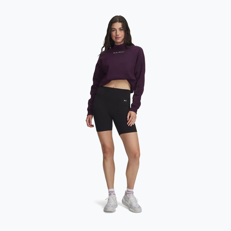 Dámské tréninkové šortky Under Armour Motion Bike Shorts ultimate black/white 2