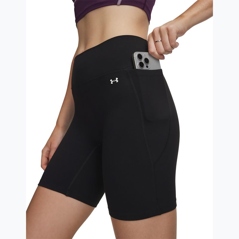 Dámské tréninkové šortky Under Armour Motion Bike Shorts ultimate black/white 4