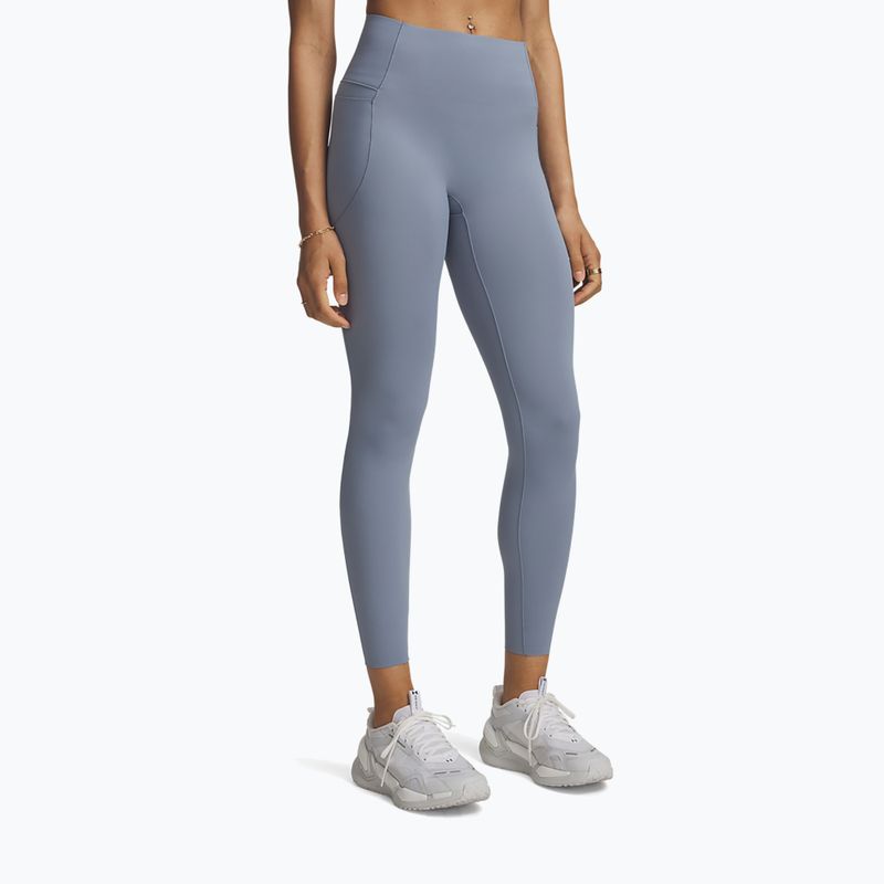 Dámské tréninkové legíny Under Armour Vanish Elite Leggings blue wind/metallic silver