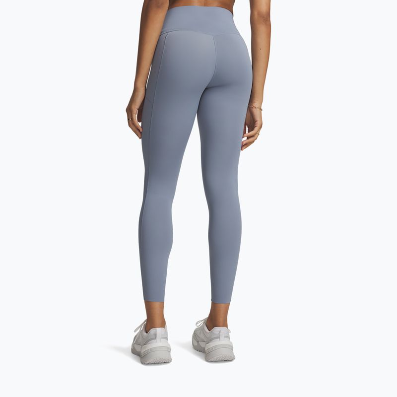 Dámské tréninkové legíny Under Armour Vanish Elite Leggings blue wind/metallic silver 3