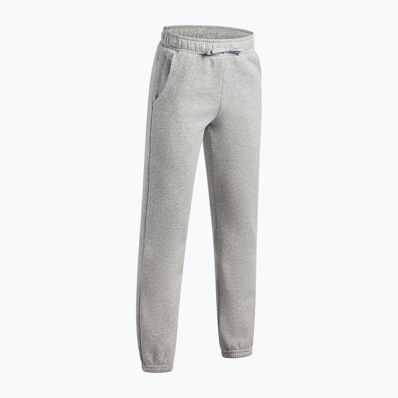 Dětské kalhoty Under Armour B Rival Fleece Jogger mod gray light heather/white 3