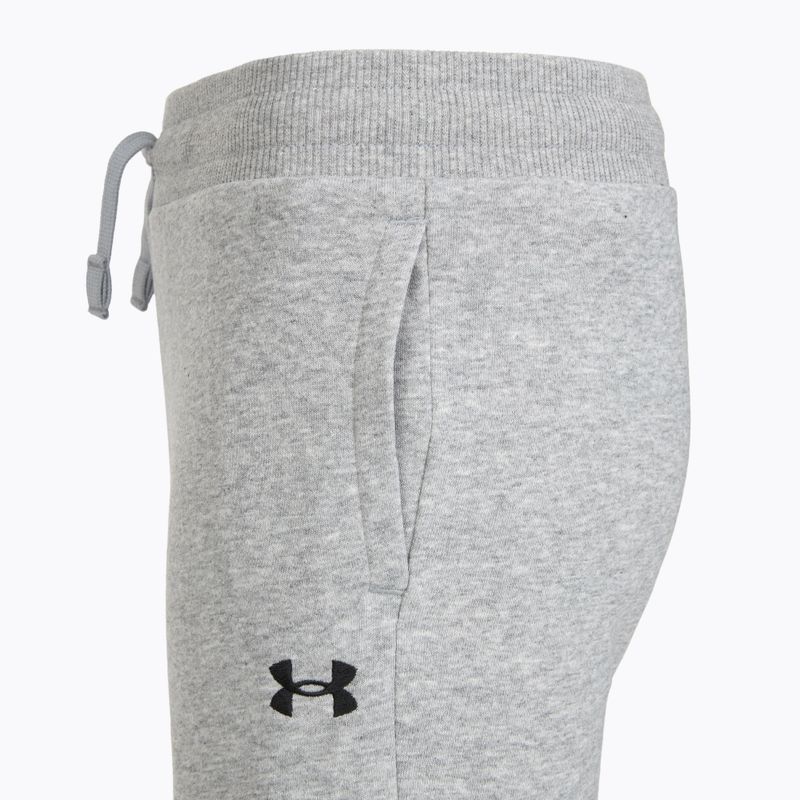 Dětské šortky Under Armour Rival LW Shorts mod gray light heather/black 3