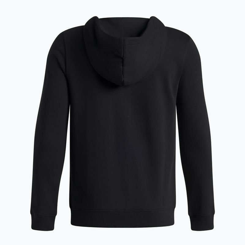 Dětská mikina Under Armour Rival Lightweight Full Zip ultimate black/black 2