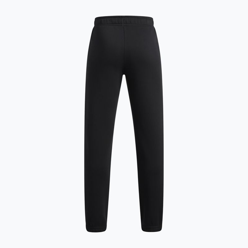 Dětské kalhoty Under Armour B Rival Fleece Jogger ultimate black/white 2