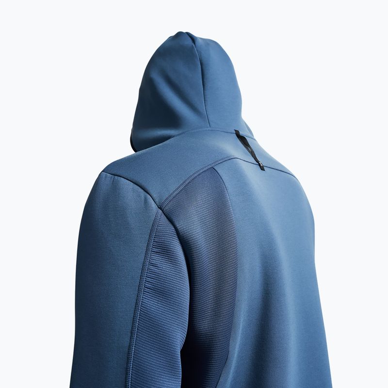 Pánská tréninková mikina Under Armour Unstoppable Fleece downpour gray/black 4