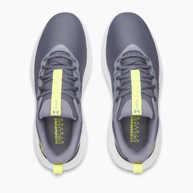 Pánské běžecké boty Under Armour Phade RN 4 downpour gray/gravel/flash light 3