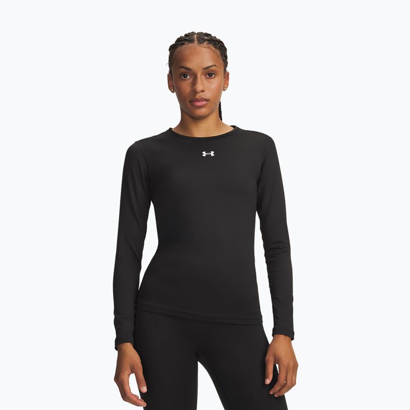 Dámské tréninkové tričko Longsleeve Under Armour ColdGear Crew ultimate black/white