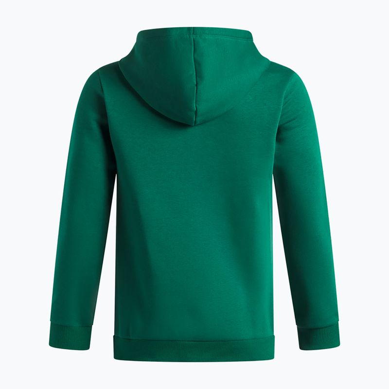 Dětská mikina Under Armour B Rival Fleece Hoodie campus ivy/white 2