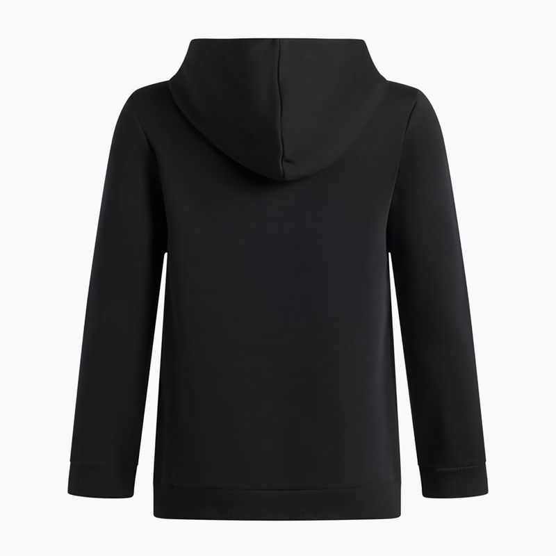 Dětská mikina Under Armour B Rival Fleece Hoodie ultimate black/white 2