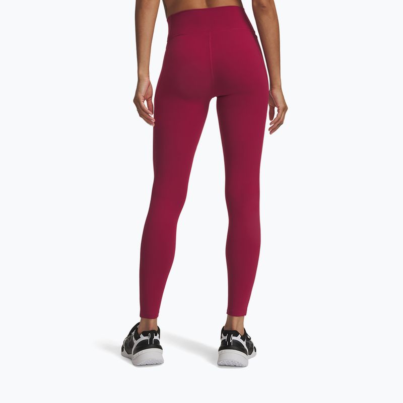 Dámské tréninkové legíny Under Armour Motion Leggings claret/ox blood 3