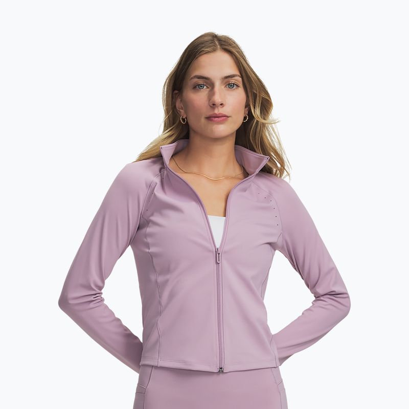Dámská tréninková mikina Under Armour Vanish Elite mauve pink/metallic silver