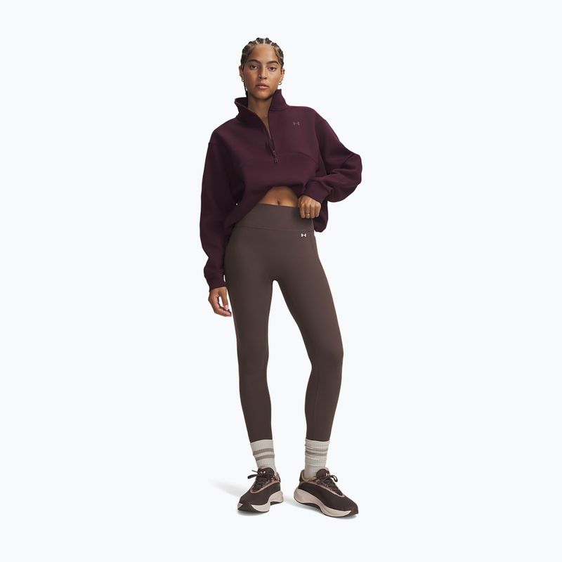 Dámské tréninkové legíny Under Armour Motion Leggings peppercorn/white 2